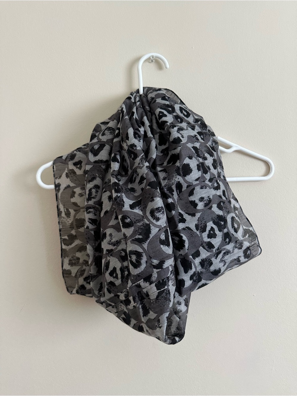 Coach Animal Print Infiniti Scarf
